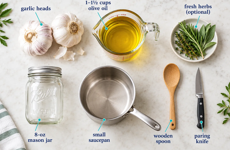 What You Need to Make Garlic Confit