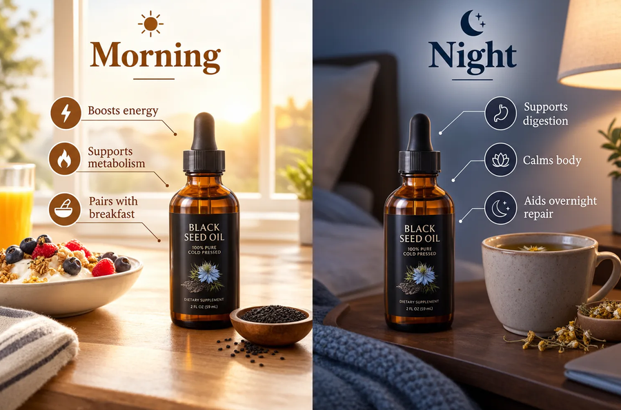 when to take black seed oil