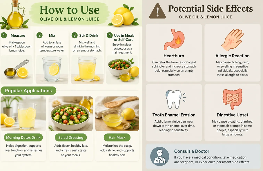 Oil Rancidiry Olive Oil and Lemon Juice:16 Benefits and Side Effects – Natural Remedy ...